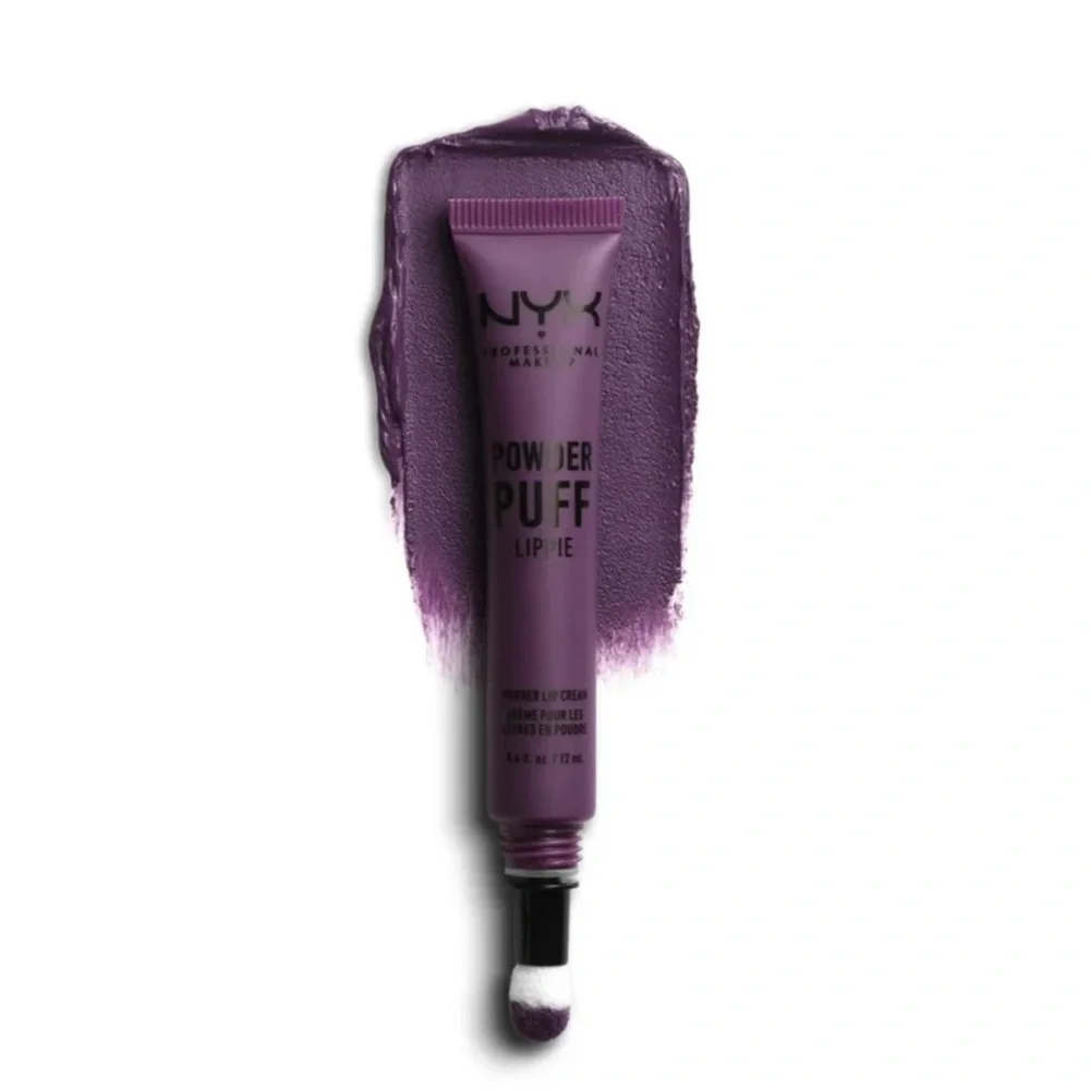 NYX Powder Puff Lippie Liquid Lipstick Senior Class Matte Plum Purple New in Box